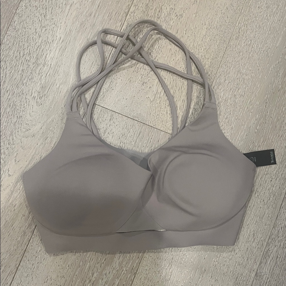 VSX Strappy Light Gray Sports Bra